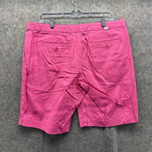 Izod XFG Shorts Womens 14 Pink Golf Chino Stretch Flat Front Pockets Casual - Picture 2 of 10